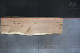 White Oak Live Edge Wood Slab #A837 125" x 30" - 36" x 3.1"