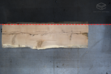 White Oak Live Edge Wood Slab #A838 125" x 34" - 39" x 3.1"
