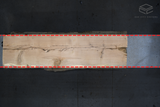 White Oak Live Edge Wood Slab #A838 125" x 34" - 39" x 3.1"