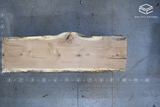 White Oak Live Edge Wood Slab #A839 125" x 34" - 39" x 3.1"