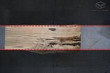 White Oak Live Edge Wood Slab #A854 109" x 36" - 41" x 3.0"
