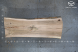 Red Oak Live Edge Wood Slab #A859 115" x 34" - 42" x 3.0"