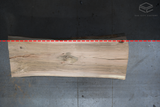 Red Oak Live Edge Wood Slab #A859 115" x 34" - 42" x 3.0"