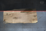 White Oak Live Edge Wood Slab #A860 113" x 42" - 48" x 3.0