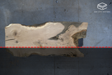 White Oak Live Edge Wood Slab #A863 118" x 36" - 49" x 3.0"