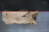 White Oak Live Edge Wood Slab #A863 118" x 36" - 49" x 3.0"