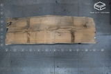 White Oak Live Edge Wood Slab #A896 130" x 37" - 41" x 2.1"