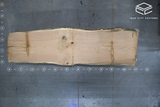White Oak Live Edge Wood Slab #A898 133" x 35" - 37" x 2.0"