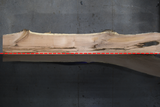 Red Oak Live Edge Wood Slab #A909 168" x 27" - 45" x 2.2"