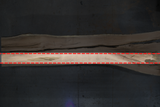 Red Oak Live Edge Wood Slab #A911 170" x 30" - 44" x 2.3"