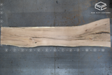Red Oak Live Edge Wood Slab #A912 159" x 26" - 40" x 2.2"