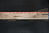 Red Oak Live Edge Wood Slab #A912 159" x 26" - 40" x 2.2"