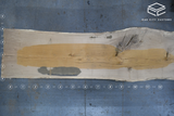 White Oak Live Edge Wood Slab #A950 164" x 40" - 48" x 3.3"