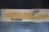 White Oak Live Edge Wood Slab #A950 164" x 40" - 48" x 3.3"