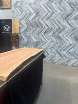 (Pre-Built) Cherry Live Edge Tabletop #PB103 58" 22" x 1.6"