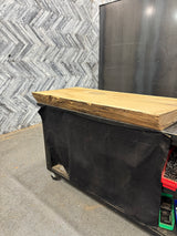 White Oak Live Edge Wood Slab #G880 52" - 25" - 26" x 4.0"