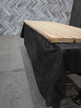 (Pre-Built) Poplar Live Edge Tabletop #PB163 105" x 43" - 45" x 2.0"