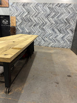 (Pre-Built) Poplar Classic-Cut Tabletop #PB109 130" x 39" x 2.0"