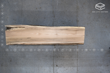 Red Oak Live Edge Wood Slab #B758 112" x 23" - 29" x 4.5"