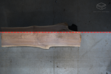 Walnut Live Edge Wood Slab #B829 115" x 21" - 34" x 3.0"