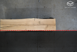 White Oak Live Edge Wood Slab #B835 115" x 23" - 25" 4.2"