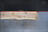 White Oak Live Edge Wood Slab #A840 125" x 29" - 36" x 3.1"