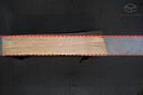 White Oak Live Edge Wood Slab #B842 114" x 23" - 28" x 4.2"