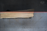 White Oak Live Edge Wood Slab #B843 112" x 22" - 29" x 4.2"