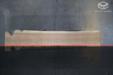 White Oak Live Edge Wood Slab #B874 135" x 22" - 29" x 2.9"