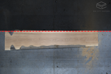 White Oak Live Edge Wood Slab #B874 135" x 22" - 29" x 2.9"