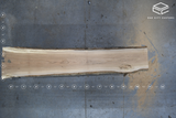 White Oak Live Edge Wood Slab #B875 135" x 18" - 19" x 2.7"