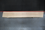 Ash Live Edge Wood Slab #B903 146" x 22" - 25" x 2.2"
