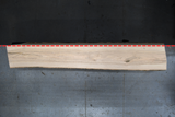 Ash Live Edge Wood Slab #B906 145" x 21" - 24" x 2.2"