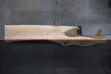 Sycamore Live Edge Wood Slab #B914 149" x 12" - 28" x 2.6"