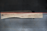 Sycamore Live Edge Wood Slab #B915 145" x 18" - 26" x 2.6"
