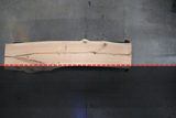 Red Oak Live Edge Wood Slab #B920 118" x 22" - 28" x 1.8"