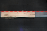 Red Oak Live Edge Wood Slab #B920 118" x 22" - 28" x 1.8"