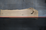 White Oak Live Edge Wood Slab #B941 140" x 27" - 33" x 2.9"