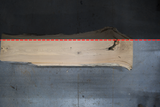 White Oak Live Edge Wood Slab #B941 140" x 27" - 33" x 2.9"
