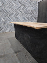 (Pre-Built) Soft Maple Live Edge Tabletop #PB149 101" 40"-46" x 1.4"