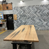 (Pre-Built) White Oak Classic-Cut Tabletop #PB041 108" x 44" x 1.7"