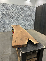 Walnut Live Edge Wood Slab #C684 106" x 22" - 26" x 2.8"