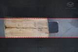 White Oak Live Edge Wood Slab #C846 88" x 41" - 45" x 2.8"