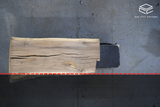 White Oak Live Edge Wood Slab #C847 87" x 33" - 45" x 2.6"