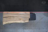 White Oak Live Edge Wood Slab #C847 87" x 33" - 45" x 2.6"
