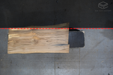 White Oak Live Edge Wood Slab #C848 87" x 38" - 42" x 1.5"