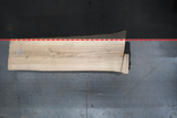 Ash Live Edge Wood Slab #C925 106" x 29" - 36" x 2.4"