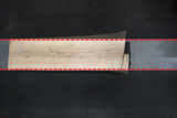 Ash Live Edge Wood Slab #C925 106" x 29" - 36" x 2.4"