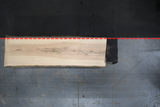 Ash Live Edge Wood Slab #C926 103" x 29" - 30" x 2.4"