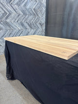 (Pre-Built) Ash Classic-Cut Tabletop #PB084 60" x 39" x 1.5"